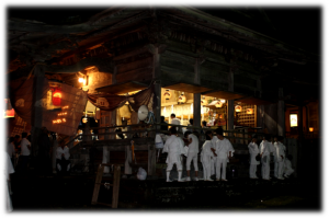 八朔まつり＿宵闇矢島神明社