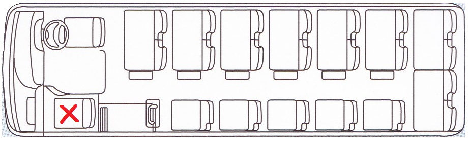 バス席27